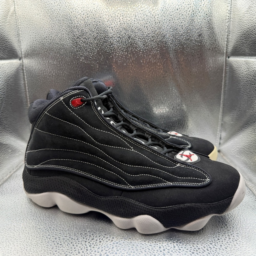 Size 10 Jordan Pro Strong Basketball Shoes Mens Black Excellent 407285-002